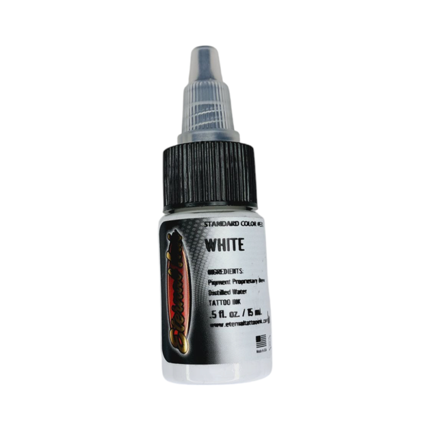 Тату краска Eternal White 15мл USA - Фото 2 Тату краска Eternal White 15мл USA - изображение 2
