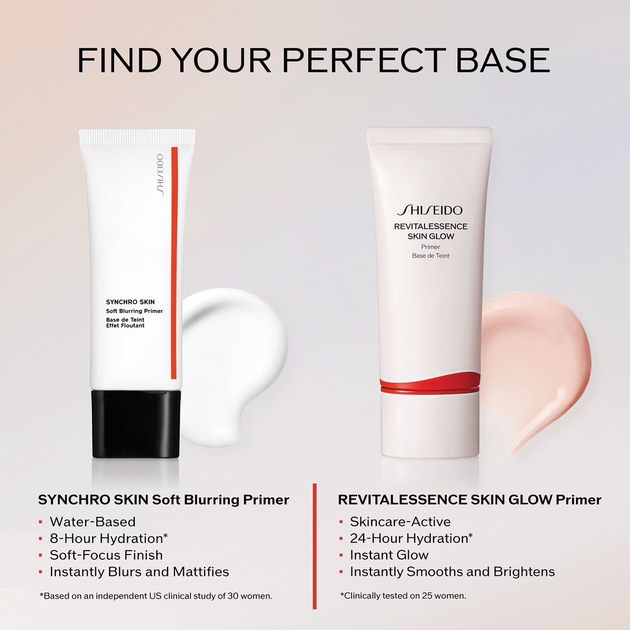 Праймер для лица Shiseido RevitalEssence Skin Glow Primer 30ml - Фото 4 Праймер для лица Shiseido RevitalEssence Skin Glow Primer 30ml - изображение 4