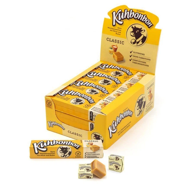 Конфеты без глютена "Коровка" Классические Kuhbonbon 72 г - изображение 2