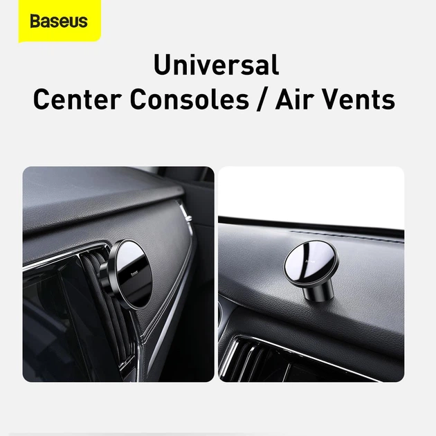 Автотримач магнітний Baseus NeoGravity Magnetic Car Mount (MagSafe для iPhone 12-16). Black - зображення 10