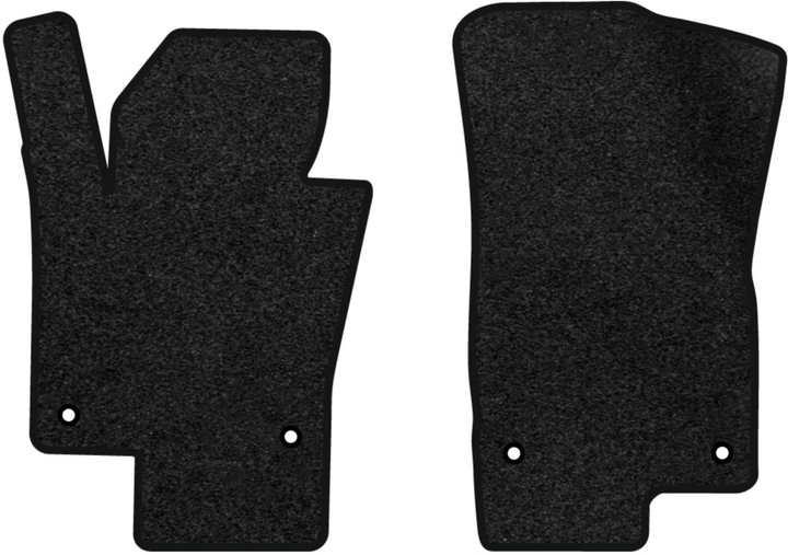 Акція на Ворсові килимки EVAtech Premium в салон авто для Volkswagen Passat (B6) (without armrest) 2005-2010 6 покоління Sedan EU Чорний кант від Rozetka