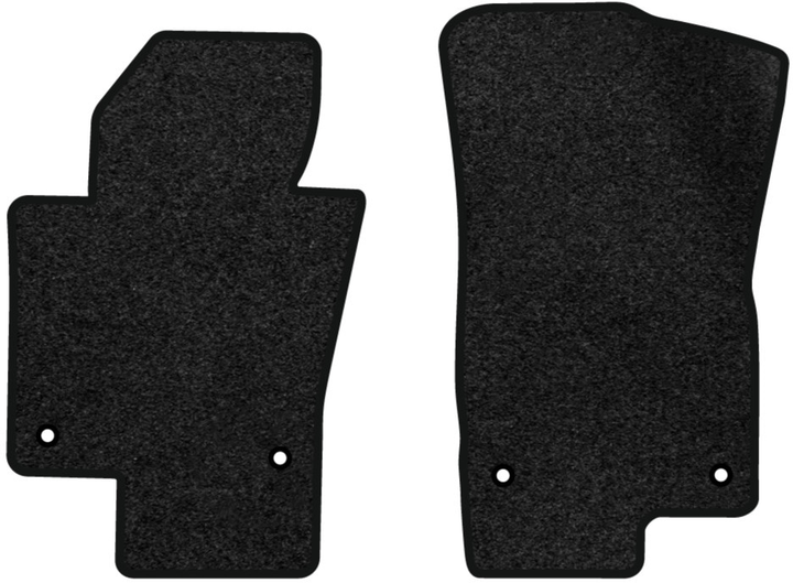 Акція на Ворсові килимки EVAtech Premium в салон авто для Volkswagen Passat (B6) (without armrest) 2005-2010 6 покоління Sedan EU Чорний кант від Rozetka