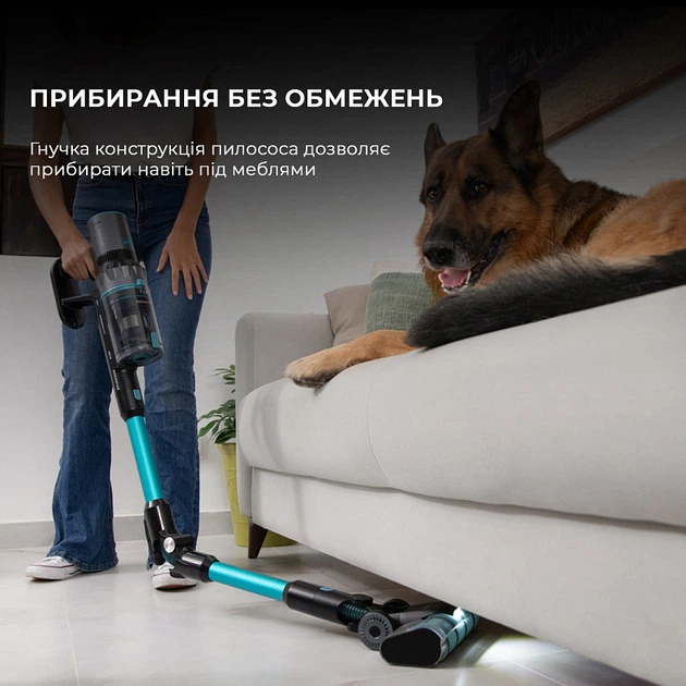Аккумуляторный пылесос Cecotec Conga Rockstar 2500 Thunder Flex Animal (CCTC-08427) - изображение 4