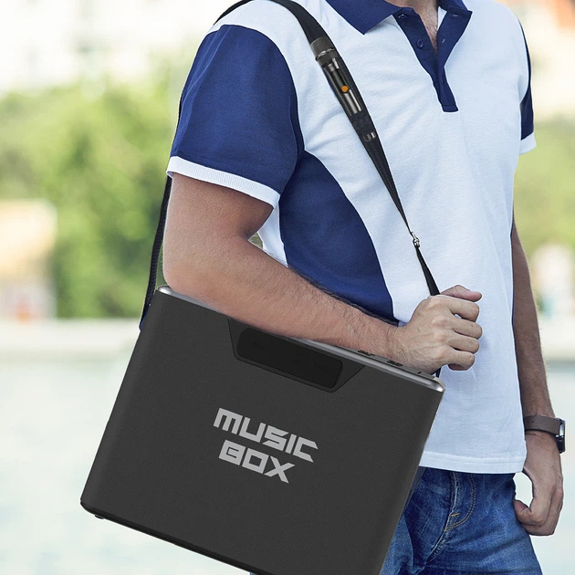 Акустична система HiFuture MusicBox 100W Silver (musicbox.silver) - зображення 7