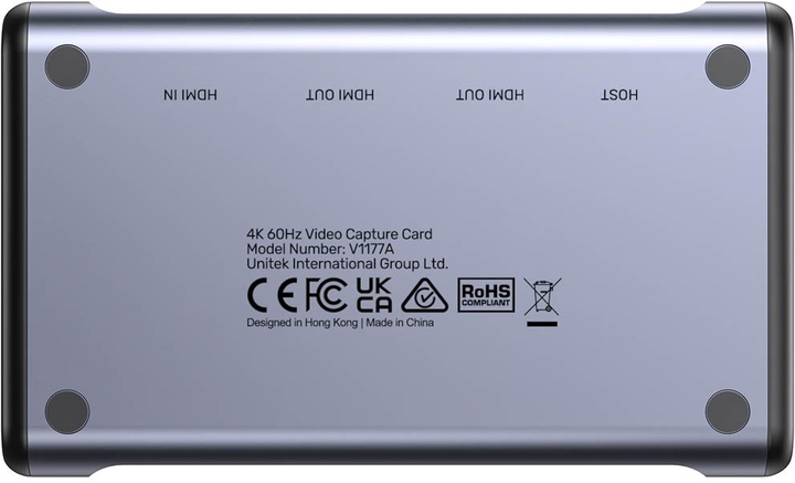 Rozdzielacz Unitek 4K@60Hz Video Capture Card (V1177AGY01) - obraz 8
