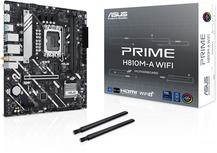 Материнська плата ASUS PRIME H810M-A WIFI (LGA1851, H810, PCI-Ex16) (90MB1KJ0-M0EAY0) - зображення 4