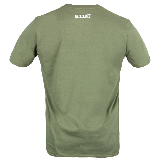 Футболка 5.11 Tactical Shield Ukraine Лимитированная Серия, Olive, L - изображение 2