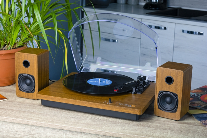 Odtwarzacz winylowy Technaxx TX-188 Gramofon Bluetooth (4260358125244) - obraz 5