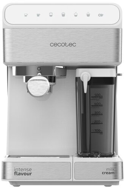 Кавоварка рожкова Cecotec Bianca Power Instant - Ccino 20 Touch (01557) - зображення 1