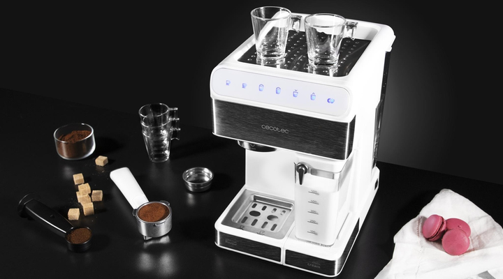 Кавоварка рожкова Cecotec Bianca Power Instant - Ccino 20 Touch (01557) - зображення 5