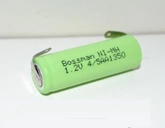 Аккумулятор промышленный Bossman 4/5 AA 1350mAh 1.2v Ni-Mh с контактами (d=14; l=43) - изображение 2