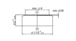 Батарейка часовая Renata 386, V386, SR43, SR43W, SR1142W, 260 - Фото 3 Батарейка часовая Renata 386, V386, SR43, SR43W, SR1142W, 260 - изображение 3