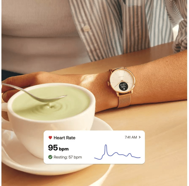 Smartwatch Withings ScanWatch 2 38mm Rose Gold White (HWA10-model 3-All-Int) - obraz 8