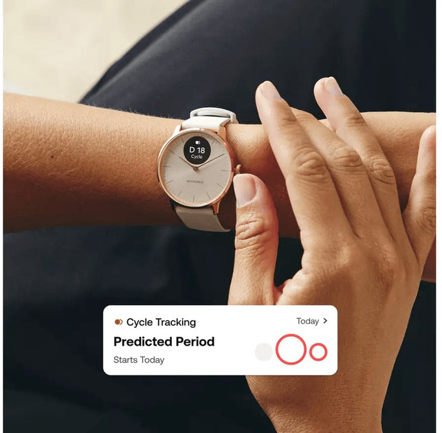 Smartwatch Withings ScanWatch 2 38mm Rose Gold White (HWA10-model 3-All-Int) - obraz 10