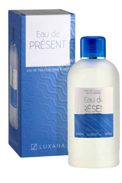 Одеколон жіночий Luxana Eau De Present 1000 мл (8414152140002) - зображення 1
