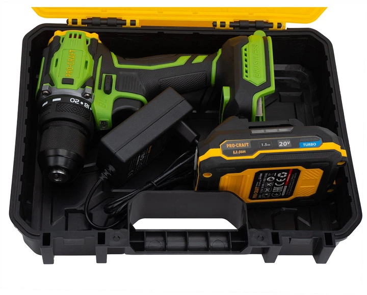 Шуруповерт Procraft PA18Pro (1 АКБ и ЗУ) (001814Procraft) - изображение 3