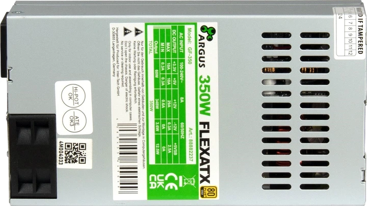 Zasilacz Inter-Tech Argus Flex ATX GF-350 (88882237) - obraz 3
