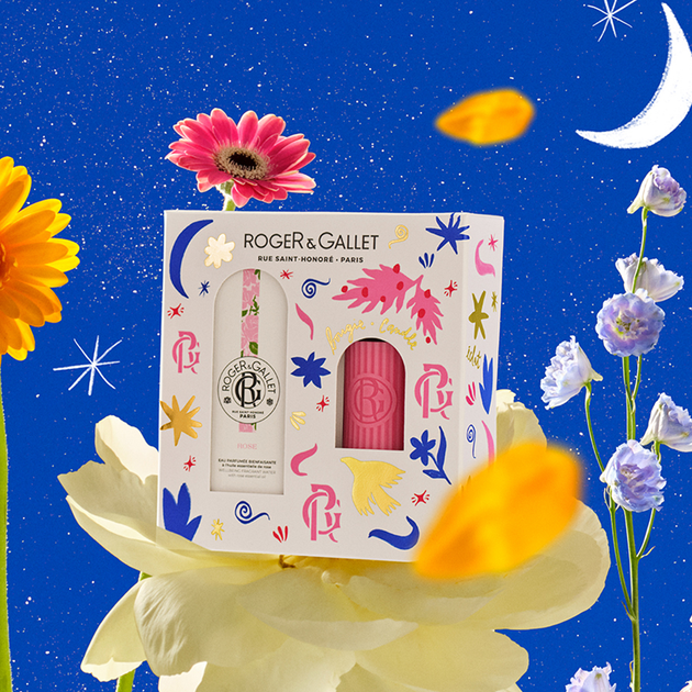 Zestaw damski Roger & Gallet Rose Woda toaletowa 100 ml + Świeca zapachowa 75 g (3701436927820) - obraz 3