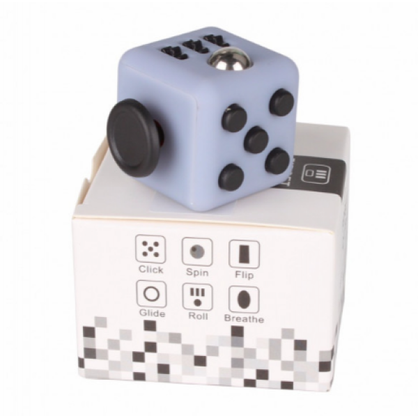 Игрушка кубик Антистресс Moltis Fidget Cube Gray black - изображение 4