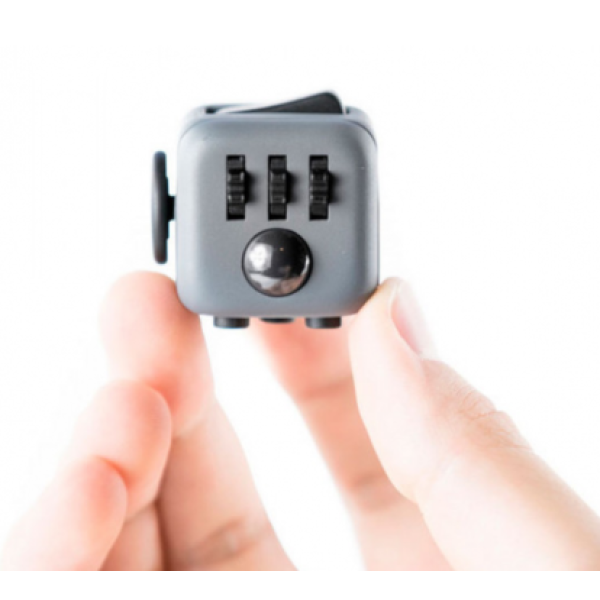 Игрушка кубик Антистресс Moltis Fidget Cube Gray black - изображение 6