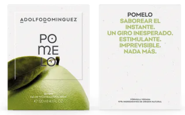 Woda toaletowa męska Adolfo Dominguez Pomelo 120 ml (8410190637627) - obraz 3