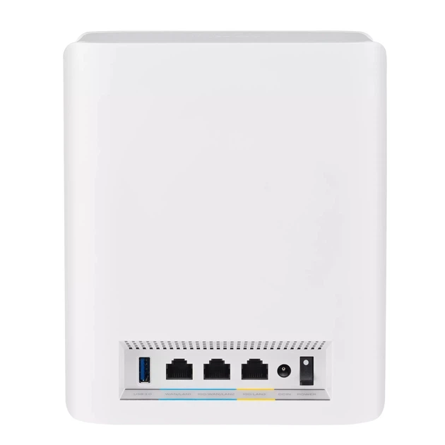 Wi-Fi Mesh система Asus ZenWiFi BT10 BE18000 2шт Wi-Fi 7 10G/USB/2.4+5+6ГГц AiMesh WPA3 White (90IG08Y0-MO3C40) - зображення 6