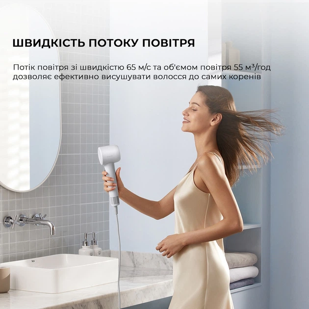 Фен Dreame Hair Dryer Gleam Grey (AHD12A-GR) - зображення 20