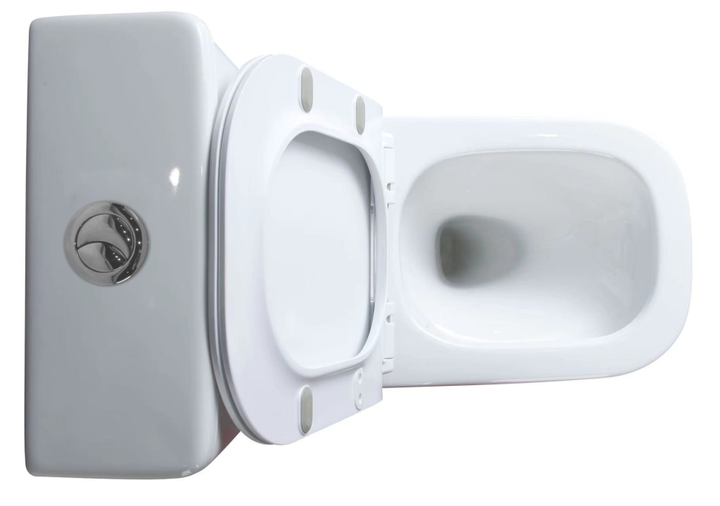 Унітаз-компакт Mixxus STYLE-0404-T3 (колір білий) (розмір 650x350x830mm) система змиву TORNADO 3.0 (MI7036) - зображення 4