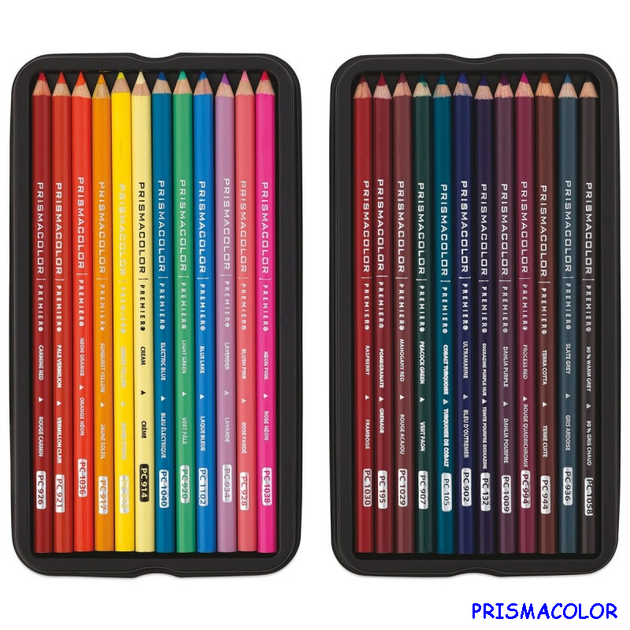 М'які кольорові олівці Prismacolor Highlighting and Shading 24 кольори - Фото 2 М'які кольорові олівці Prismacolor Highlighting and Shading 24 кольори - зображення 2