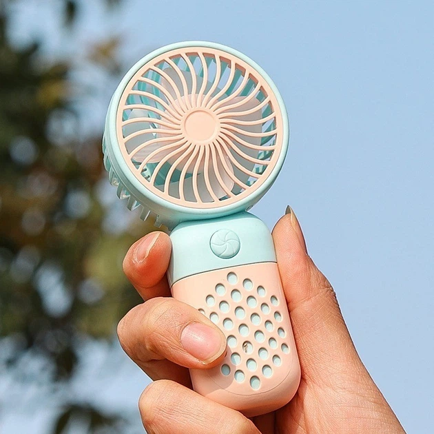 Вентилятор ручной аккумуляторный Mini Fan Z8 USB для охлаждения - Фото 3 Вентилятор ручной аккумуляторный Mini Fan Z8 USB для охлаждения - изображение 3