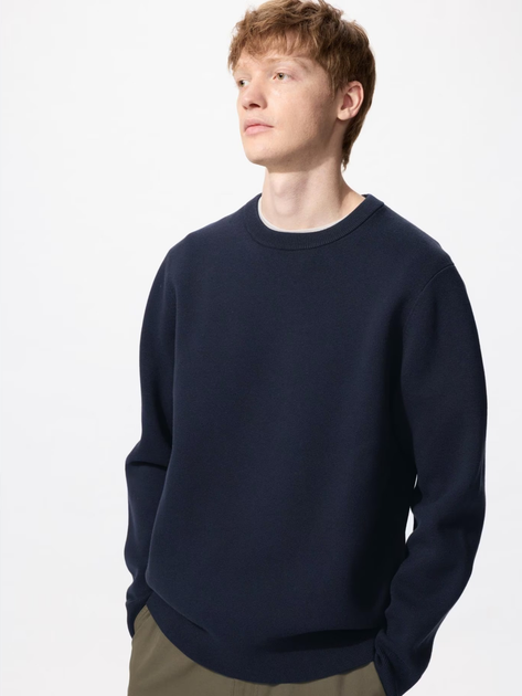 Джемпер Uniqlo розмір XS синій (69) (464851) - зображення 3