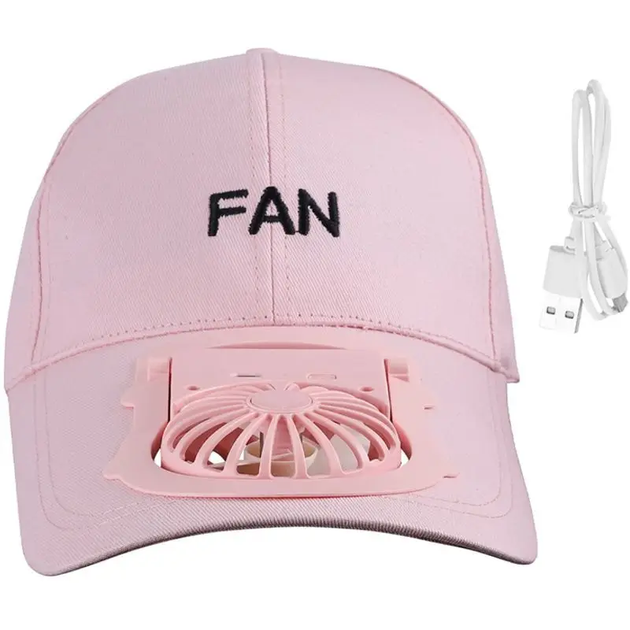 Охлаждающая солнцезащитная кепка с вентилятором "Fan" - Фото 1 Охлаждающая солнцезащитная кепка с вентилятором "Fan" - изображение 1