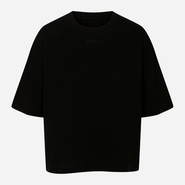 Koszulka damska oversize bawełniana Esotiq Ruthie 42493-99X XL Czarna (5903972504611) - obraz 6