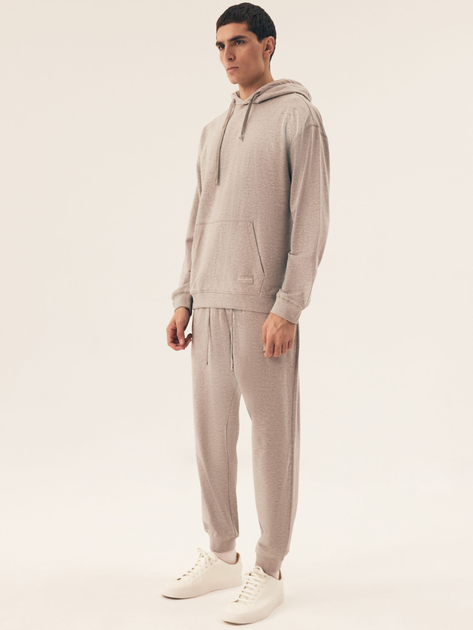 Bluza męska z kapturem kangurka Henderson Motion 43038-90X 3XL Szara (5903972393062) - obraz 3