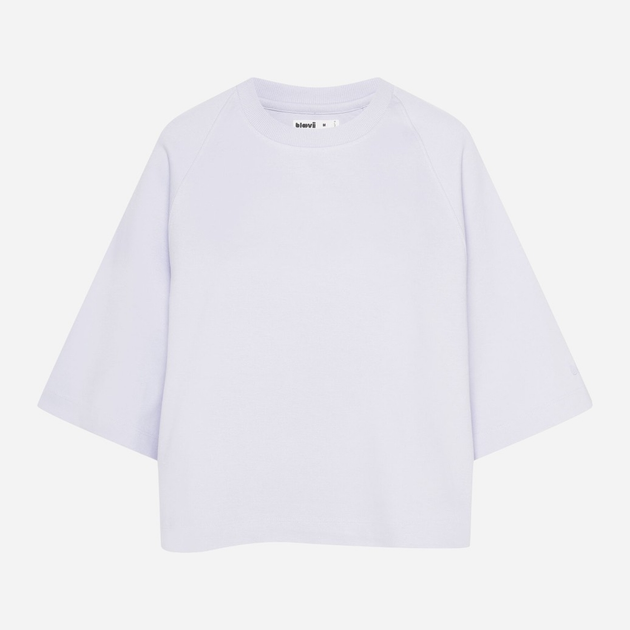 Koszulka damska oversize bawełniana Bloovii Mavere 43066-05X M Błękitna (5903972580219) - obraz 6