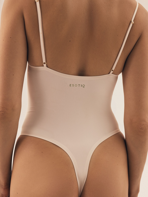 Боді жіноче Esotiq Bobby 43266-01X M Кремове (5903972522462) - зображення 7