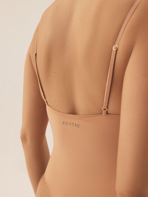 Боді жіноче Esotiq Bobby 43266-82X XL Бежеве (5903972522523) - зображення 6