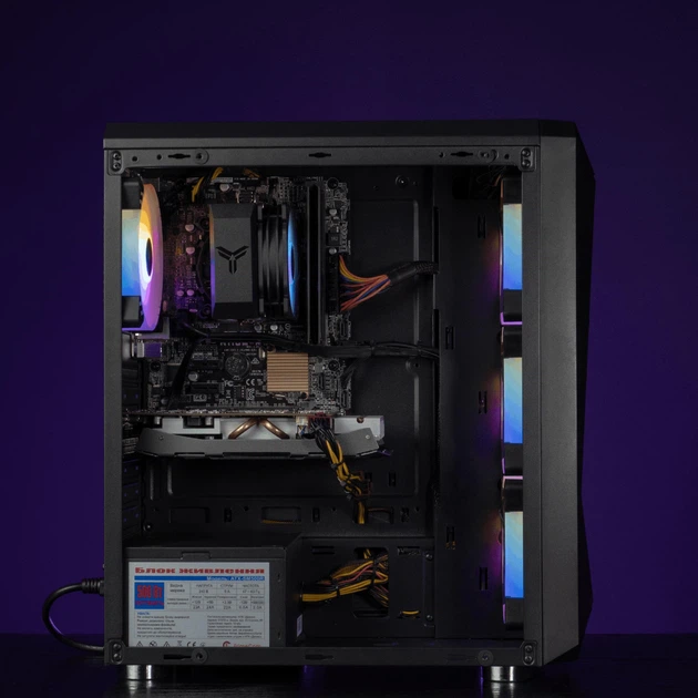 GTX1070 i5-9400 16GB SSD750GB Win11ゲーミング Ігровий комп'ютер: Infinity Core/Intel I5 9400/GeForce GTX 1070/16