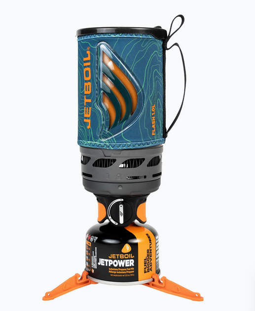 Система приготовления пищи JetBoil Flash 2025, Ocean Topo, 1 л (JBL FLOT3-EU) - Фото 2 Система приготовления пищи JetBoil Flash 2025, Ocean Topo, 1 л (JBL FLOT3-EU) - изображение 2