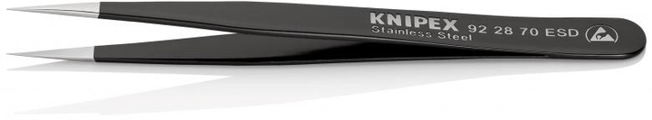 Pinceta precyzyjna Knipex antystatyczna (92 28 70 ESD) - obraz 3