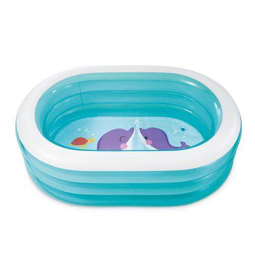 Басейн дитячий INTEX Морські друзі 163х107х46 см (57482)(INTEX) - зображення 1