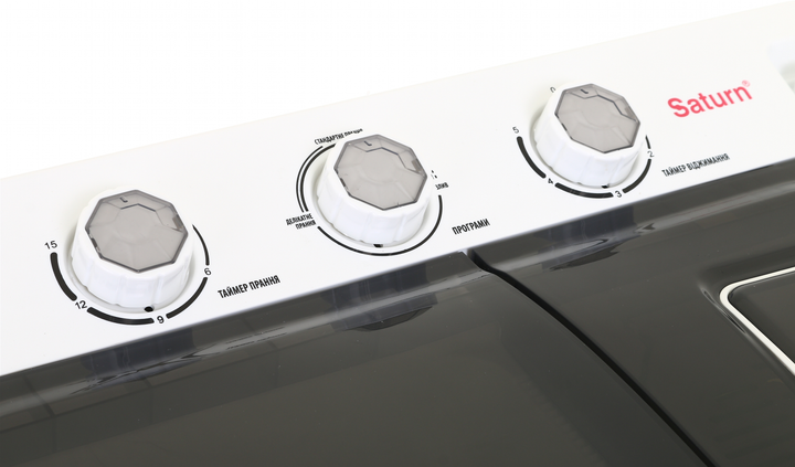 Пральна машина напівавтомат Saturn ST-WM0626 Gray - зображення 6