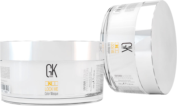 Маска для волосся GKhair Lock Me Colour Protection для фарбованого волосся 200 г (815401018697) - зображення 4