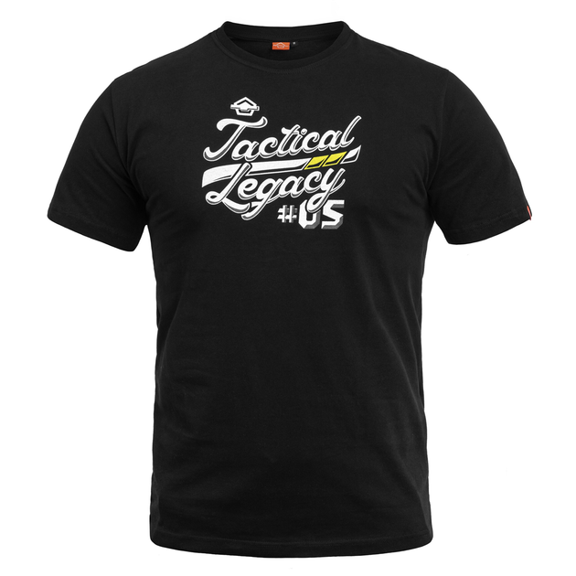 Футболка T-Shirt Pentagon Ageron "Tactical Legacy", Black, L - Фото 1 Футболка T-Shirt Pentagon Ageron "Tactical Legacy", Black, L - изображение 1