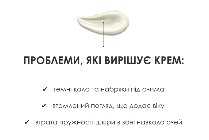 Дерматологический крем против темных кругов и отеков под глазами DARK CIRKLE DEPUFFING EYE Cream RoBeauty 30 мл - Фото 2 Дерматологический крем против темных кругов и отеков под глазами DARK CIRKLE DEPUFFING EYE Cream RoBeauty 30 мл - изображение 2