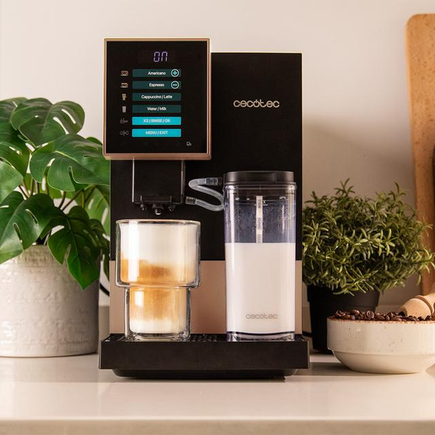 Ekspres do kawy Cecotec Cremmaet Compactccino Black Rose (01478) - obraz 7