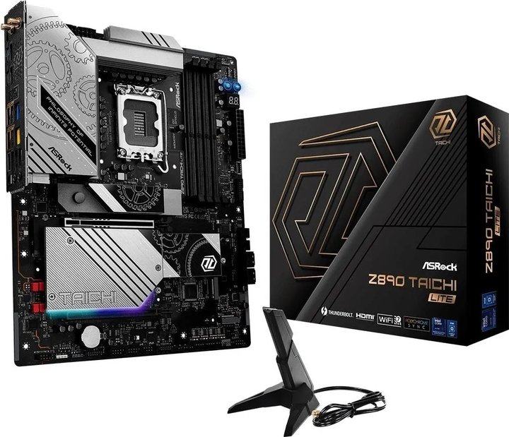 Материнська плата ASRock Z890 Taichi Lite (LGA1851, Z890, PCI-Ex16) (90-MXBPQ0-A0UAYZ) - зображення 6