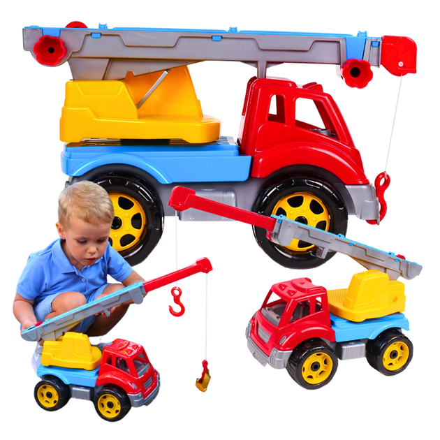 Ciężarówka z dźwigiem Technok 4562 36 cm (4823037604562) - obraz 3