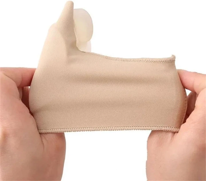 Коригувальний бандаж для кісточки великого пальця універсальний Beige - изображение 6