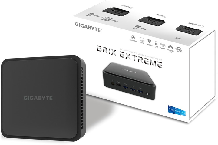 Komputer Gigabyte Brix Extreme Barebone (GB-BEI3H-1220) - obraz 6